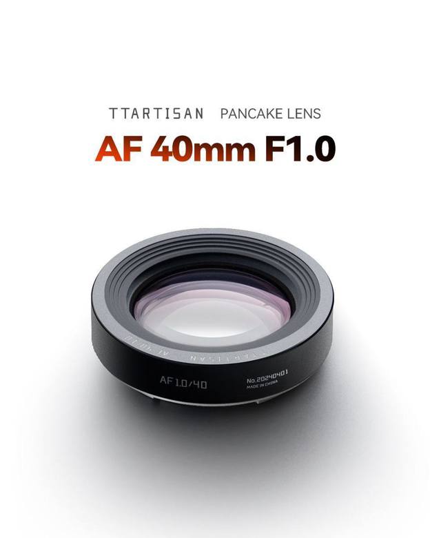 Ống kính pancake AF 40mm F1.0 mới ra mắt!