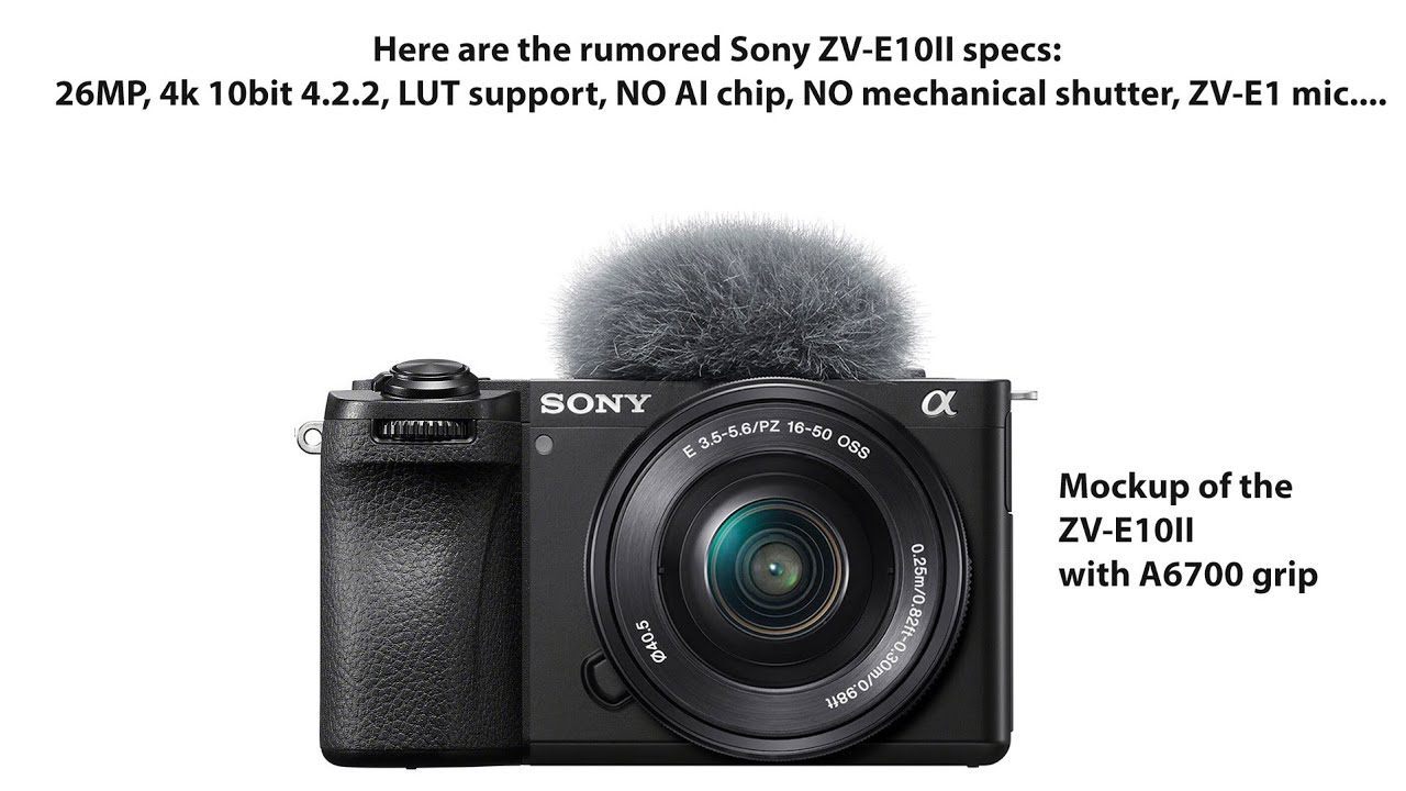 Cấu Hình Sony ZV-E10II