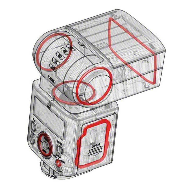 Đèn Flash Sony HVL-F45RM Wireless Radio Control