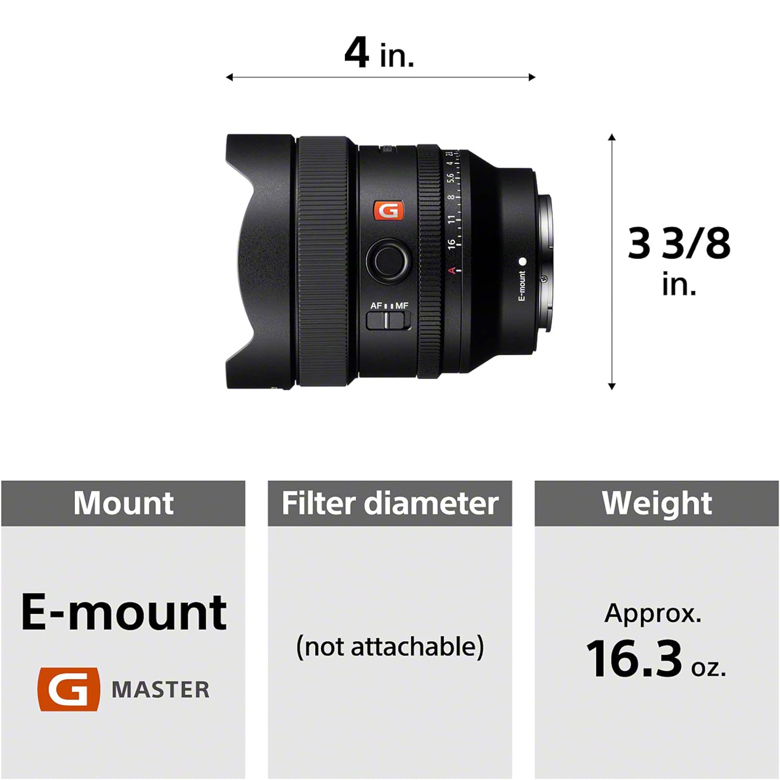 Lens Sony FE 14mm f/1.8 GM