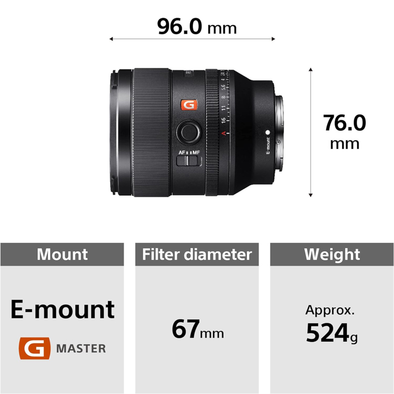 Lens Sony FE 35mm f/1.4 GM